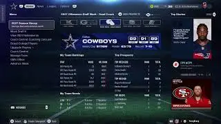 Madden NFL 26 Dallas Cowboys Rebuild Franchise Mode Season 3