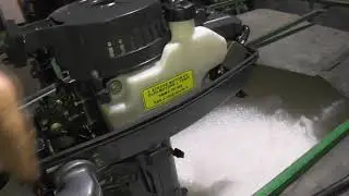 SELVA 6hp Sea Bass F118A - работа на стенде
