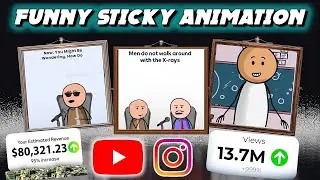 How To Create Sticky Animation Funny Videos : No Cost, Just Laughter!