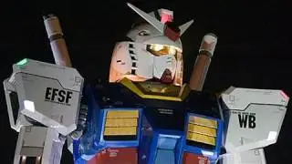 実物大ガンダム、お台場で完成　2009年7月