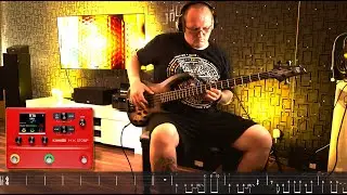 Britney Spears toxic bass cover. BASS TAB Video. HXStomp/Helix preset