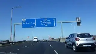 DRIVING  FROM TOWN  😄N2  TO  PINELANDS  🍎🌶fabulous. cape town.