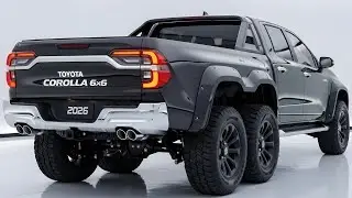 Você não vai acreditar que este Toyota Corolla 6x6 existe!