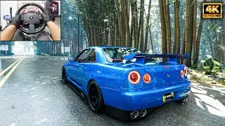 Nissan Skyline GTR (R34)  - The Crew Motorfest | Thrustmaster TX - Gameplay