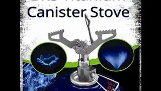 BRS Titanium Stove - Worlds Lightest Canister Stove Review