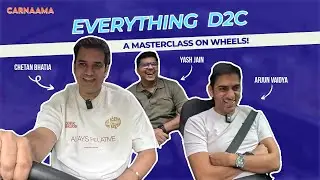 D2C Masterclass on Wheels | Carnaama | Ft. Arjun Vaidya (V3 Ventures) | Yash Jain (Nimbus post)