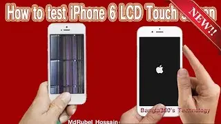 How to test iPhone 6 LCD Touchscreen Display Check