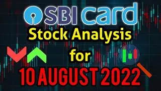 SBI Card target 10 August 2022 | SBI Card Share News | Stock Analysis | Nifty today