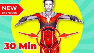 2-Week FLAT BELLY! 30-Min ABS HIT (New Exercises)