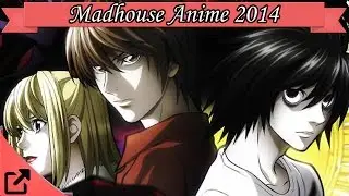 Top 10 Madhouse Anime 2014 (All the Time)  マッドハウスのアニメ