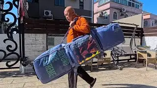 ［淘寶購物篇］LDSKI滑雪板包 L級加大容量乾濕分離防水滾輪耐磨單雙雪鞋裝備收納 ￥923.00
