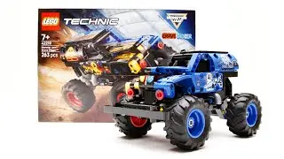 LEGO Technic Monster Jam Grave Digger Fire and Ice 42219 - Build