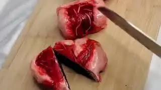 Raw MEAT realistic CAKE ART!
