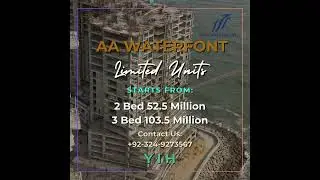 AA Waterfront Seafront Luxury Living in DHA Phase 8 Karachi
