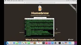 Installing Homebrew on macOS BigSur