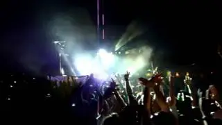 Tiesto @ Cacao Beach 2011 ( Delerium -- Silence (W&W vs. Jonas Stenberg Remix)  )