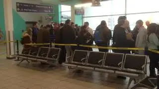 Poor Crowd Management - Luton Airport