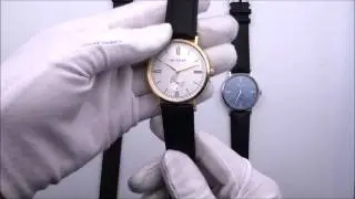 Stainless steel vintage watch with miyota 1L45 movement