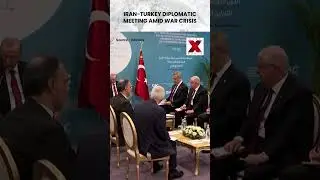 Iran&rsquo;s Araqchi Meets Turkey's Erdogan Amid Regional Tensions | NewsX World