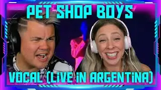 Reaction to PET SHOP BOYS - VOCAL (ARGENTINA 2013 FULL HD)  | THE WOLF HUNTERZ Jon and Dolly
