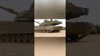 U.S. Army M1A2 Abrams tanks in the U.S. Central Command area.