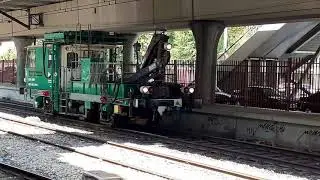 Dresina DIC-200 Adif Plasser Espa&ntilde;ola aislada por villaverde bajo 28/6/20