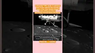 A Legendary Moon Shot: Apollo 12&rsquo;s Intrepid (1969) 🌕🚀 #cosmolog #blackhole #space #science