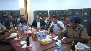 رئيس مصلحة الأحوال المدنية يناقش الصعوبات والمشاكل التي تواجه سير العمل بفرع البيضاء LCNA