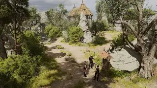 Baldur's Gate 3 - Ambient Music & Nature Ambience (Popas Waukeen)