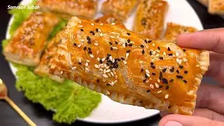 Chicken Puff Patties For Iftar | Ramzan Special Recipe | Make And Freeze Chicken Puff Recipe | 