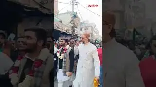 Delhi Paidal Yatra Asaduddin Owaisi #asaduddinowaisi #aimim #news #delhielection2025 #okhla #news