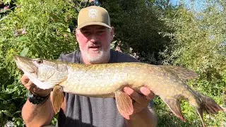 A morning spent grafting on the Severn after Pike