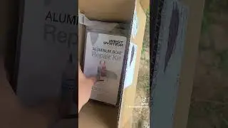 When hope is gone, rescue arrives! Exploring the West System Aluminum Boat Repair Kit.