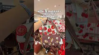 Милые сумочки из TK MAXX, украшенные бисером!
