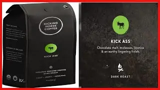 Great product -  Kicking Horse Coffee, Kick Ass, Dark Roast, Ground, 10 Oz - Certified Organic, Fair