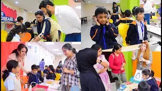 KG2 Parent Orientation sessions, where our Grade 1 students took the lead