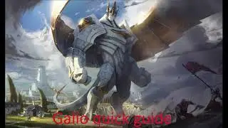 Galio quick guide Deutsch