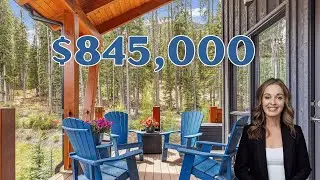 Tour this FABULOUS 2 Bedroom Condo with the BEST deck in Three Sisters Mountain Village | Canmore