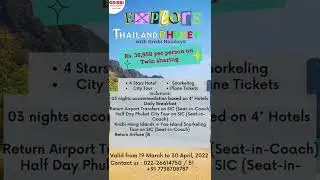 Thailand Phuket 4 days 3 nights