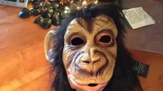 CreepyParty Latex Halloween Head Mask - Monkey - Review