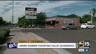 Silent Witness looking for man that robbed several Valley businesses