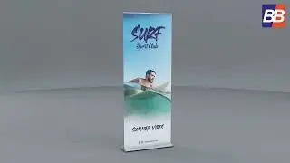 Steppy Retractable Banner Stands Installation