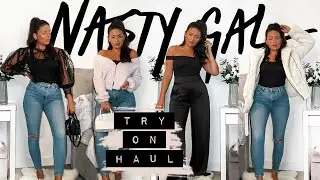 HUGE NASTY GAL Try On Haul * NOT SPONSORED * New In Autumn / Winter · ft. 10 ITEMS! | Emily Philpott