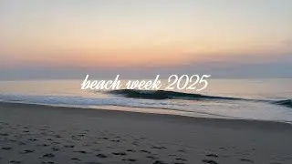 BEACH WEEK 2025 // bethany beach    ོ☼𓂃