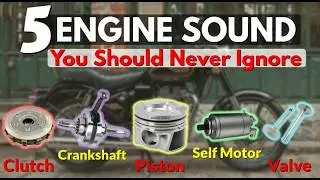 5 Bike Engine Problem SOUND - Never Ignore | Bike के बड़े खर्चे से बचें