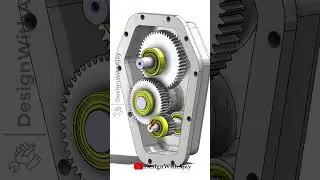 How to design a Gear Box Coming soon @DesignWithAjay #designwithajay #solidworks