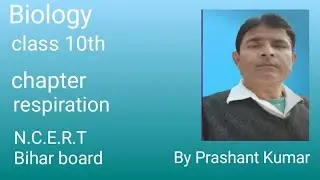 What is respiration class 10th Biology Chapter 2 respiration NCERT by Prashant Kumar 
