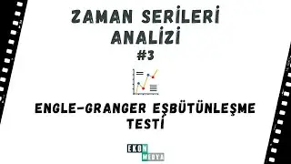 Eviews ile Zaman Serileri Analizi #3 - Engle Granger Eşbütünleşme Testi