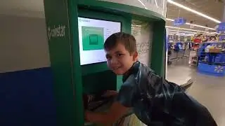 CODYS REVIEW 🪣 BIG BLUE BUCKET OF COINS FROM VEHICLE COIN POCKETS 💰 COINSTAR