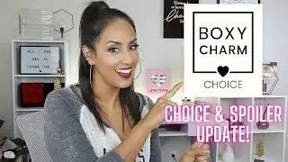 BOXYCHARM NOVEMBER CHOICE & SPOILER UPDATE